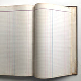 Big Old Leather Bound Ledger, Largely Unused