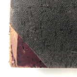 Big Old Leather Bound Ledger, Largely Unused