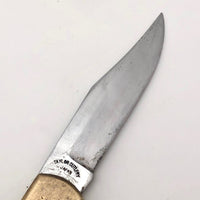 Taylor Japan Elk Horn 1981 Locking Folding Knife