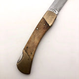 Taylor Japan Elk Horn 1981 Locking Folding Knife