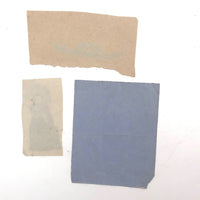 Three Tiny Naive Watercolor Drawings