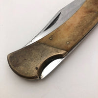 Taylor Japan Elk Horn 1981 Locking Folding Knife