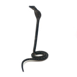 Exceptional Antique Blacksmith’s Hand-Forged, Painted Iron Folk Art Cobra