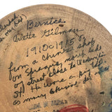 Japanese Horse Roulette in Turned Wooden Box with Great Text on Bottom