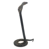 Exceptional Antique Blacksmith’s Hand-Forged, Painted Iron Folk Art Cobra