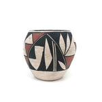 SOLD Rita Malie Vintage Hand-painted Acoma Pueblo Pot