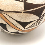 Gorgeous Acoma Native American Polychrome Pot, c.1930s, Signed S. Sanchez
