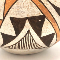 Gorgeous Acoma Native American Polychrome Pot, c.1930s, Signed S. Sanchez