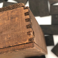 Early Double Nine Embossing Company Dominoes in Original Wooden Box