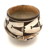 Gorgeous Acoma Native American Polychrome Pot, c.1930s, Signed S. Sanchez