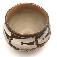 Gorgeous Acoma Native American Polychrome Pot, c.1930s, Signed S. Sanchez