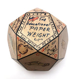 Homemade 32 Sided Educational Paperweight, 1993