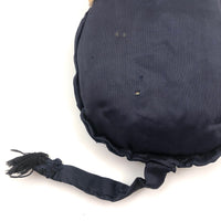 Blue Stuffed Cat with Terrific Hand-Embroidered Face