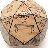 Homemade 32 Sided Educational Paperweight, 1993