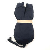Blue Stuffed Cat with Terrific Hand-Embroidered Face