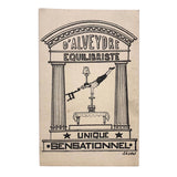 D'Alveydre Equilibriste Antique Vaudeville Postcard