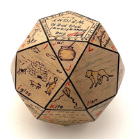 Homemade 32 Sided Educational Paperweight, 1993