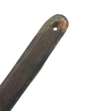 19th C New England Wood and Bone Pie Crimper / Jagging Wheel 