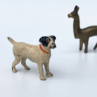 Hand-painted Cast Iron Terrier