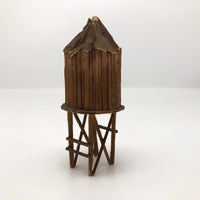 Miniature Handmade Matchstick Water Tower