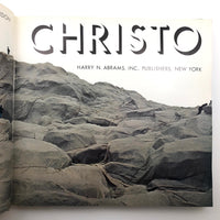 Christo, by David Bourdon, Published by Henry Abrams, NY, c. 1970