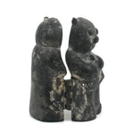 Antique S&Co Pewter Bear Ice Cream Mold