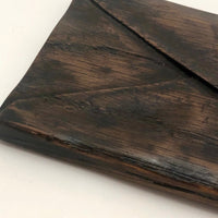 Trompe l'oeil Carved Wooden Envelope