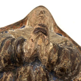 Antique Carved and Painted (Polychrome) Praying Holy Woman