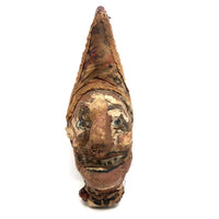 Amazing Old Punch and Judy Show Puppet Heads, A Pair