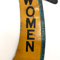 Massachusetts Woman Suffrage Assoc. Tin Blue Bird Hanger, 1915