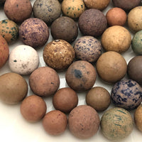 More Old Clay Marbles! Set One