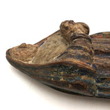 Antique Carved and Painted (Polychrome) Praying Holy Woman