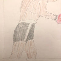 Boxing Match Drawing, Second Batch, Drawing 3