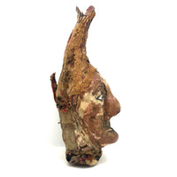 Amazing Old Punch and Judy Show Puppet Heads, A Pair