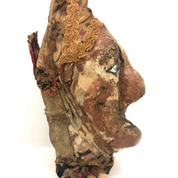 Amazing Old Punch and Judy Show Puppet Heads, A Pair