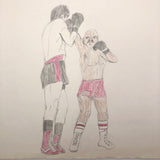 Boxing Match Drawing, Second Batch, Drawing 1