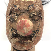 Amazing Old Punch and Judy Show Puppet Heads, A Pair