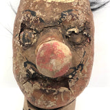 Amazing Old Punch and Judy Show Puppet Heads, A Pair