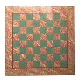 Fun Vintage Handpainted Wooden Checkerboard