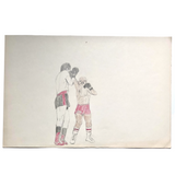 Boxing Match Drawing, Second Batch, Drawing 1