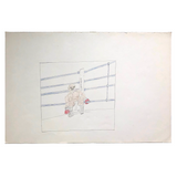 Boxing Match Drawing, Second Batch, Drawing 4