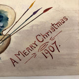 G.A. Hunt Hand-Painted Postcards, Xmas and Chum - SOLD INDIVIDUALLY