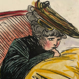 G.A. Hunt Hand-Painted Postcards, Xmas and Chum - SOLD INDIVIDUALLY