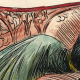 G.A. Hunt Hand-Painted Postcards, Xmas and Chum - SOLD INDIVIDUALLY