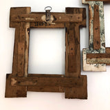 Matching Pair of Antique Tramp Art Frames