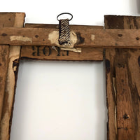 Matching Pair of Antique Tramp Art Frames