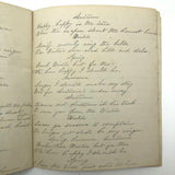 John C. Mendall's 19th C. School Notebook Filled with All Sorts of Stuff!