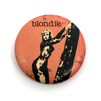 Vintage Early 80s New Wave Band Pinback Buttons - Sold Individually