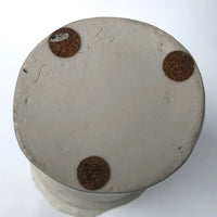 One-of-a-Kind, Stunning Sculptural White Ceramic Vase