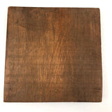 Twelve Men's Morris Old Handmade Game Board with Folk Art Bird Peg!